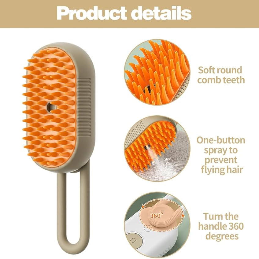 3-in-1 Grooming Brush